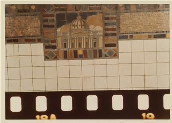 (NEW YORK CITY--SUBWAY) A suite of 26 color photographs of stunning mosaics in the NYC subway system.
